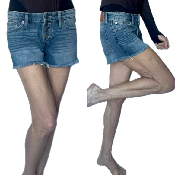NWT Lucky Brand The Cut Off Jean Shorts - Picture 11 of 17